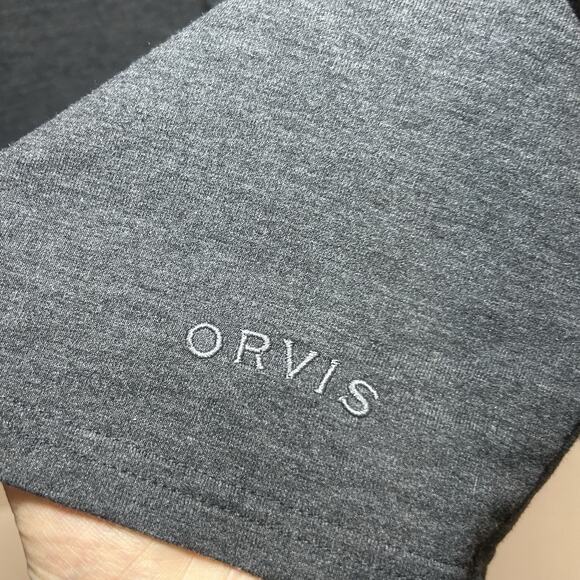 Orvis Raglan Mens Sz XL Long Sleeve Pullover Jersey Classic Colorblock - Picture 3 of 8